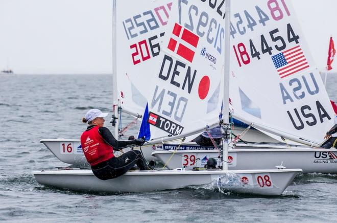 Anne-Marie Rindom (DEN) - W Laser Radial Champ – World Cup Sailing Series Japan ©  Jesus Renedo / Sailing Energy http://www.sailingenergy.com/